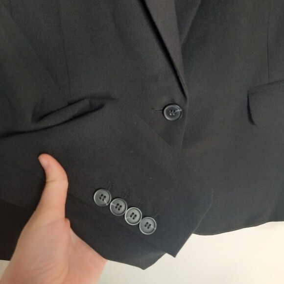 Worthington Structured Blazer Black Size MP - Picture 5 of 7